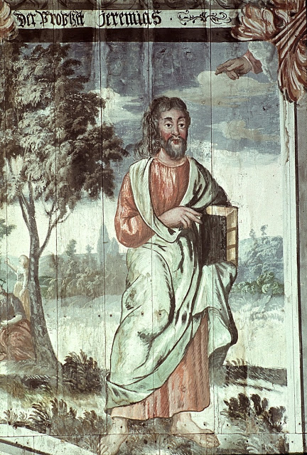Christoph Passargius, 1703: Jeremiah. The prophet lived in the seventh and six centuries B.C. and his oracles concern the destruction of Judah as an independent state, the sack of Jerusalem and the Babylonian Captivity. The Book of Jeremiah shows evidence of a long period of editorial activity.