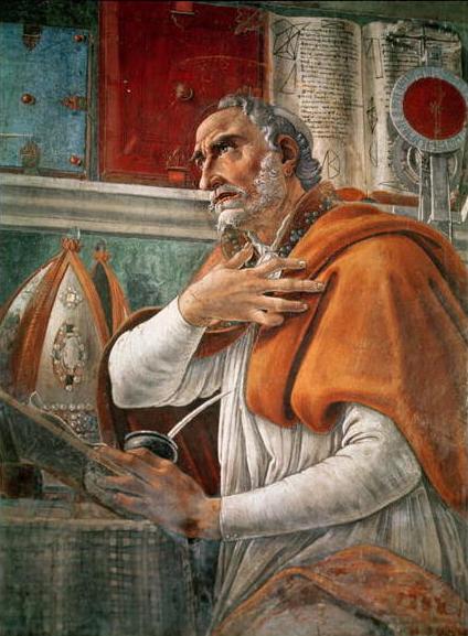 Botticelli, 1480: St. Augustine in His Study. A theologian is a person who applies logic and scholarship to the study of God; Augustine defined theology as “reasoning or discussion concerning the Deity.” It is considered the “queen of the sciences,” which surprises some people, but it’s an important concept; a religious belief that contradicts the physical sciences (reality) is probably a misinterpretation, superstition or prejudice, since God is the ultimate Reality. Augustine, a trained philosopher, is considered the greatest Christian theologian, because he was the most rigorous, logical and wide-ranging thinker. Likewise, no one is ordained in an Anglican or Episcopal church without studying the science of God; faith is theology’s prerequisite.
